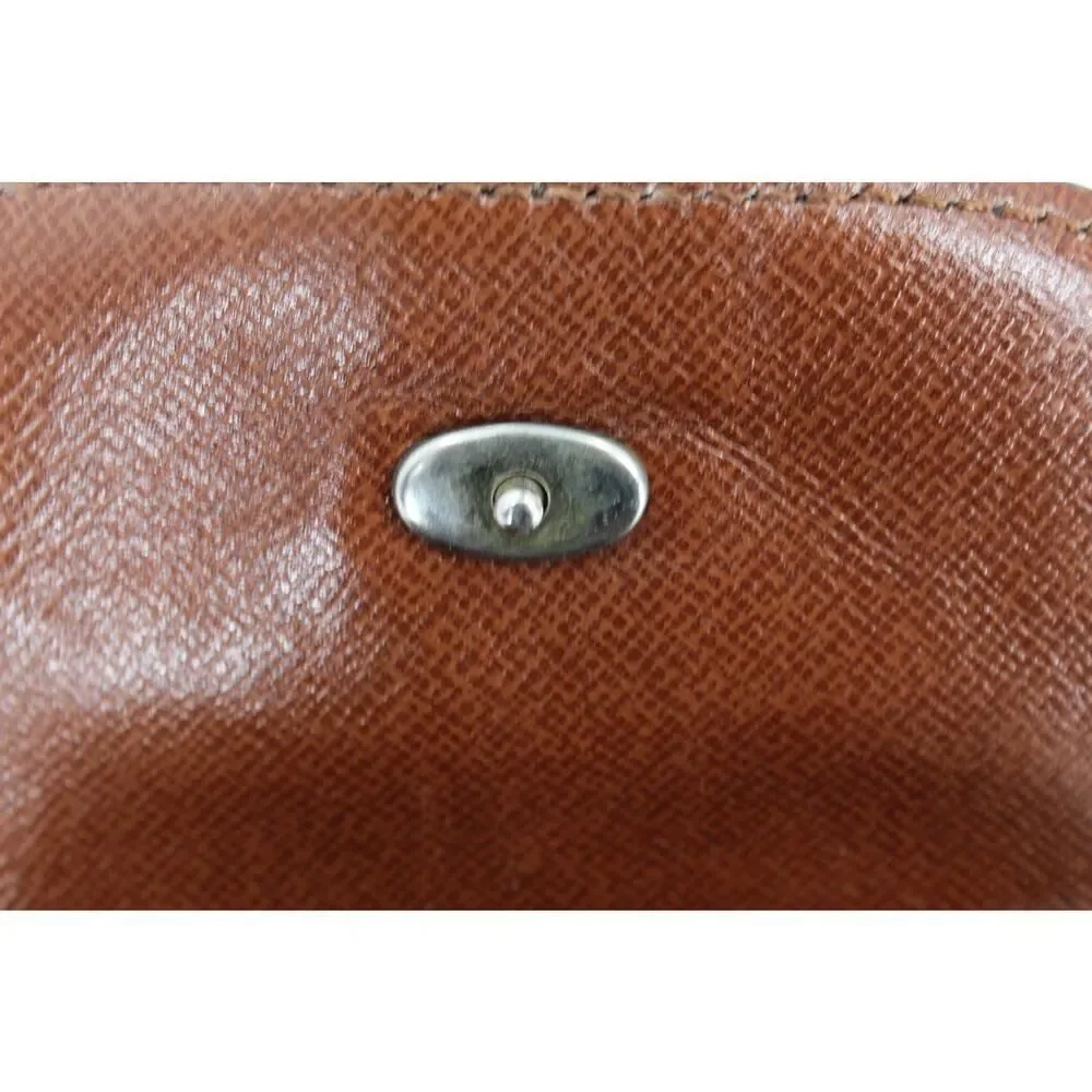 LOUIS VUITTON Mini Saint-Cloud Bebe RARE Shoulder Bag Leather Brown Authentic